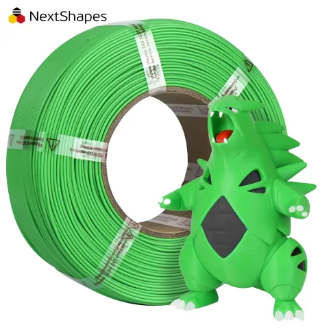 NextShapes 1kg PLA REFILL - Zelená