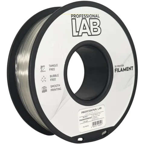 Professional Lab 1kg PLA High Speed - Transparent