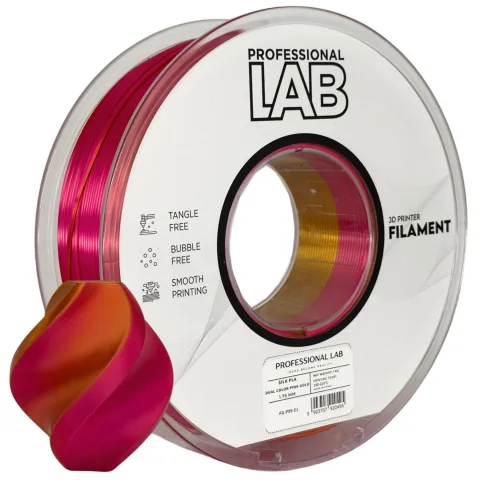 Professional Lab 1kg PLA Dual Silk - Red Gold