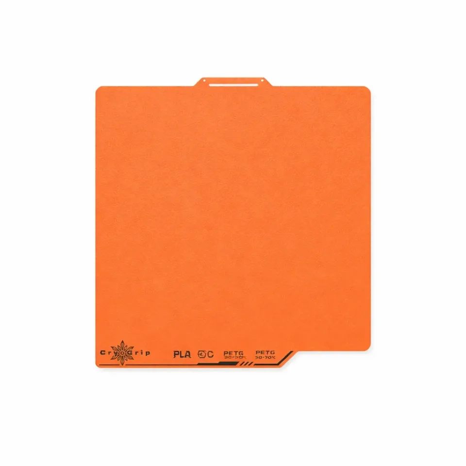 BIQU Panda Build Plate CryoGrip Pro Frostbite – Oranžová, Bambu Lab X1/P1/P2/A1